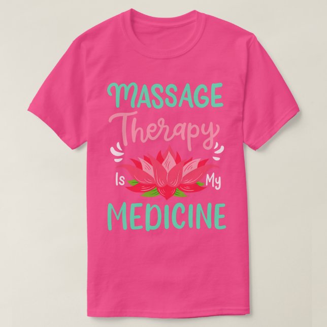 Massage Therapy T Shirt (Design framsida)