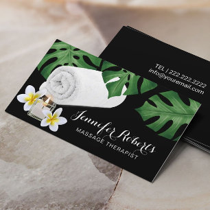Massage Therapy Tropical Löv Salon & Spa Visitkort