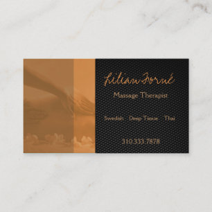 Massage Visitkort