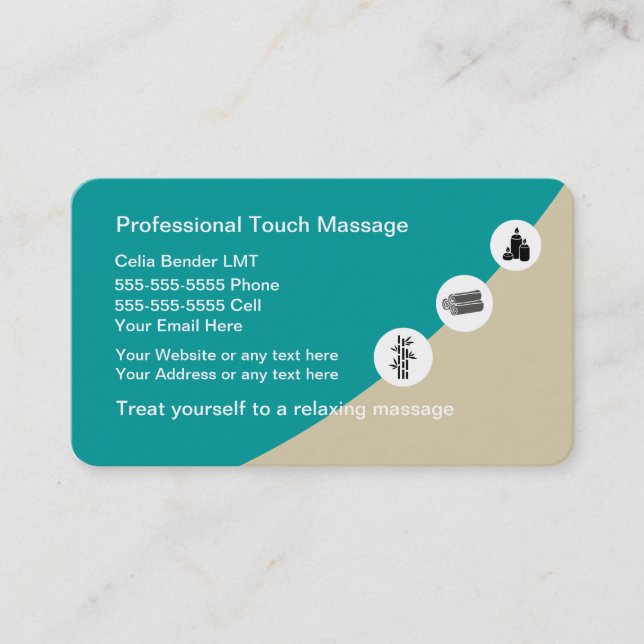 Massage Visitkort (Framsida)
