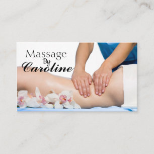 Massage Visitkort