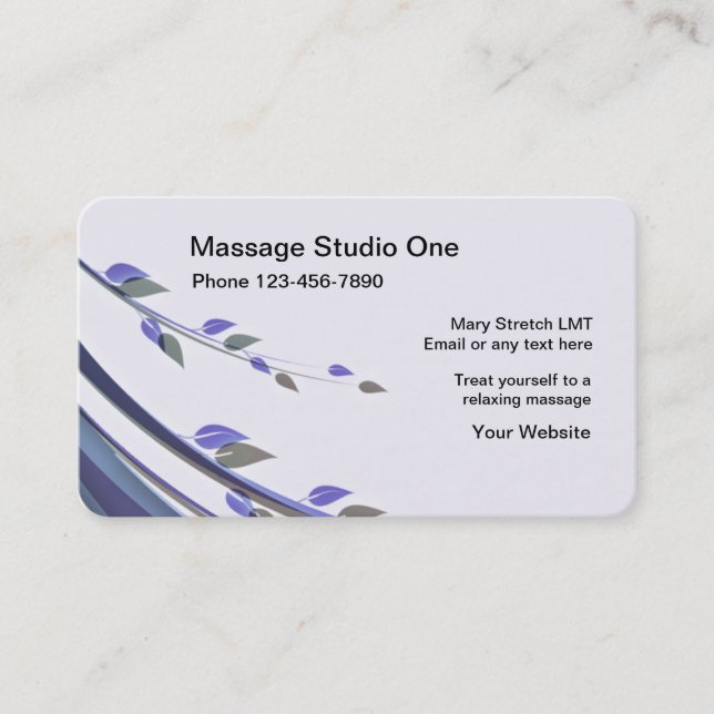 Massage Visitkort (Framsida)