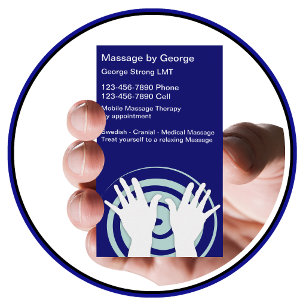 Massage Visitkort