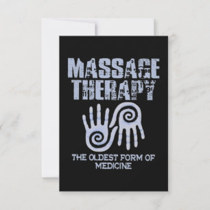 Massagebehandling den äldsta kort