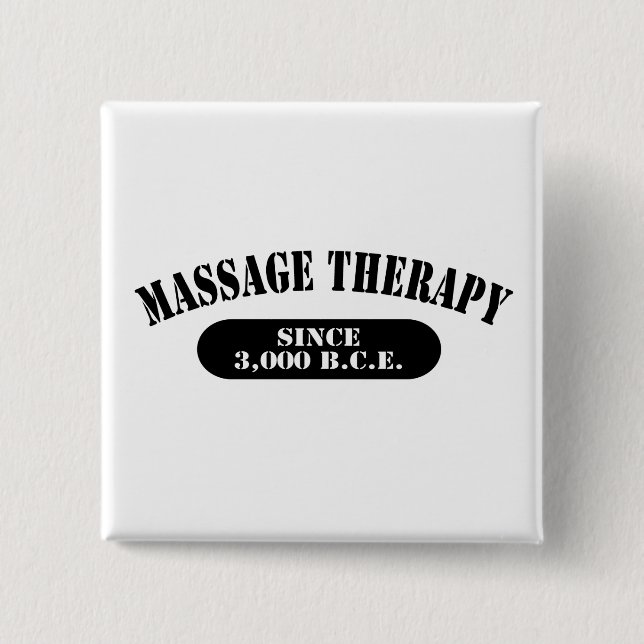 Massagebehandling sedan 3 000 B.C.E. Knapp (Framsida)