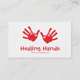 Massagebehandling Visitkort