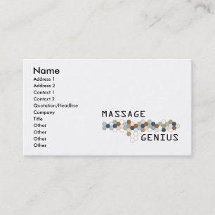 Massagesnille Visitkort