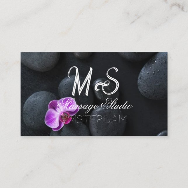 Massagestudio Visitkort (Framsida)