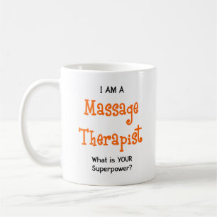 massageterapeut kaffemugg
