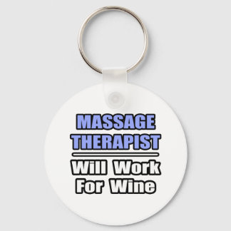 Massageterapeut.. kommer att arbeta för Vin Nyckelring
