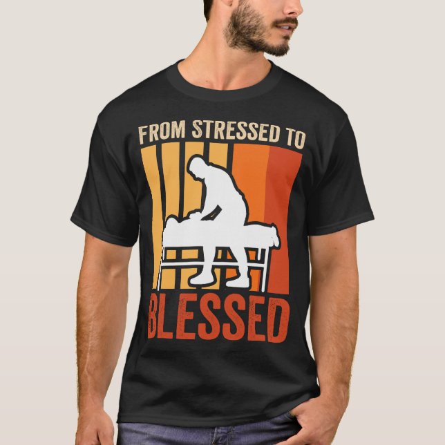 Massageterapeut Sjukgymnast Fysioterapi T Shirt (Framsida)