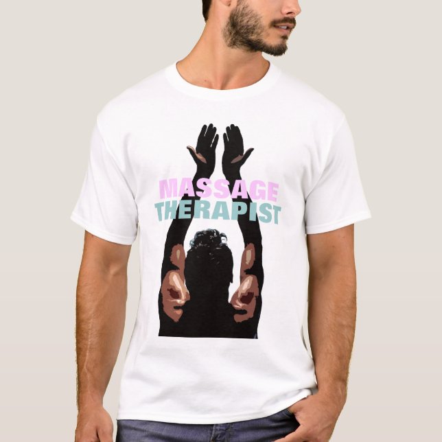 Massageterapeut som ner upp tee (Framsida)