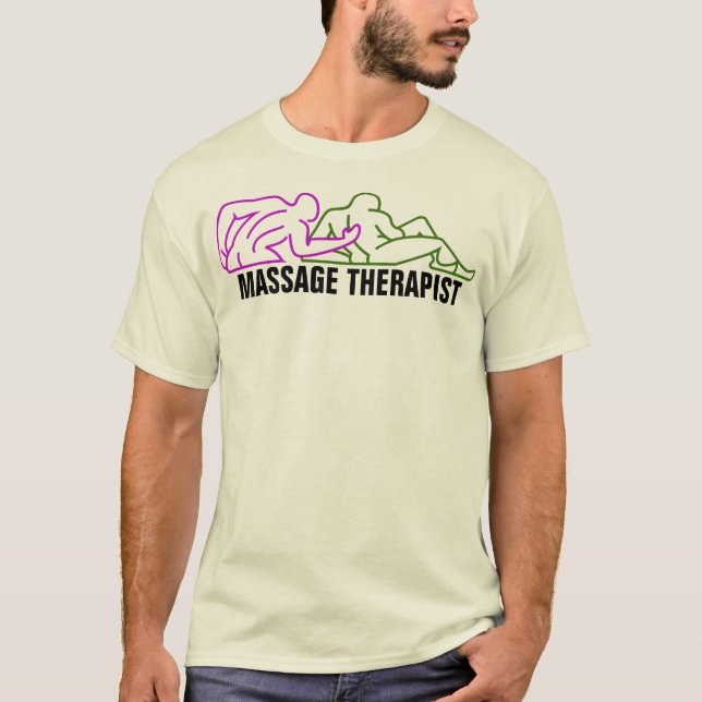 MASSAGETERAPEUT TEE SHIRT (Framsida)