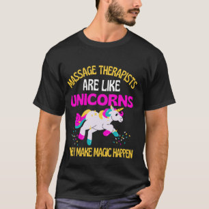 Massageterapeut Unicorn, Magic Unicorn Physio T Shirt