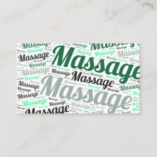 Massageterapeut Visitkort