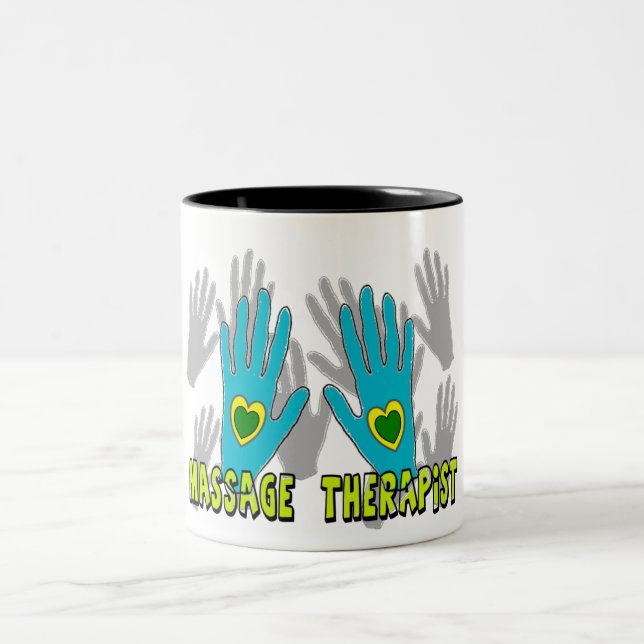Massageterapeutgåvor Två-Tonad Mugg (Center)