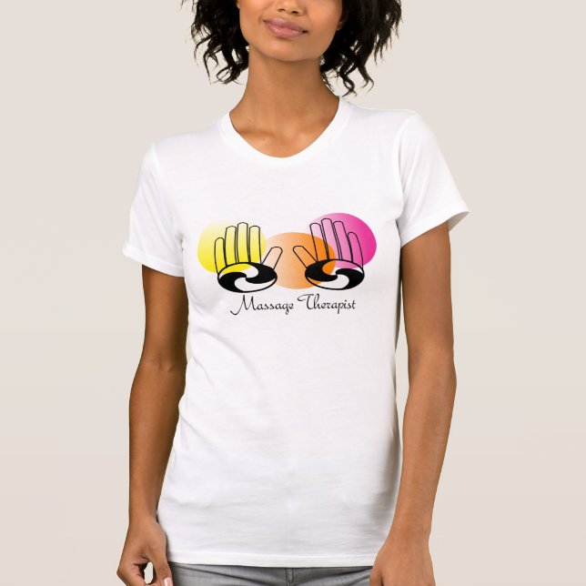 MassageterapeutT-tröja T-shirt (Framsida)