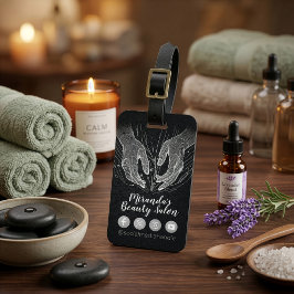 Massageterapi Helande händer Energi Spa Wellness Bagagebricka