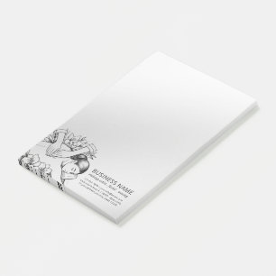 Massageterapi Helande händer Energi Spa Wellness Post-it Block