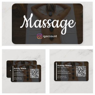 Massageterapi Mallar Visitkort