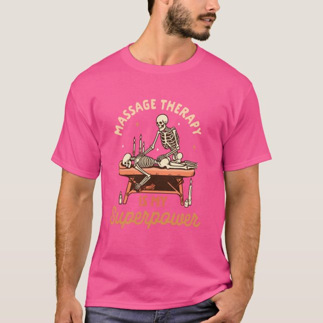 Massageterapi Masseuse massage Therapy är min S T Shirt (Framsida)