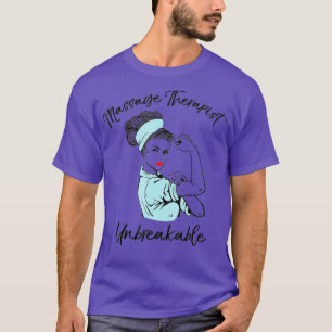 Massageterapi Obrytbar massagebehandling T Shirt
