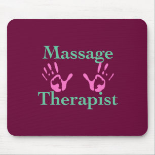 Massageterapi: Rosa handskrift Musmatta