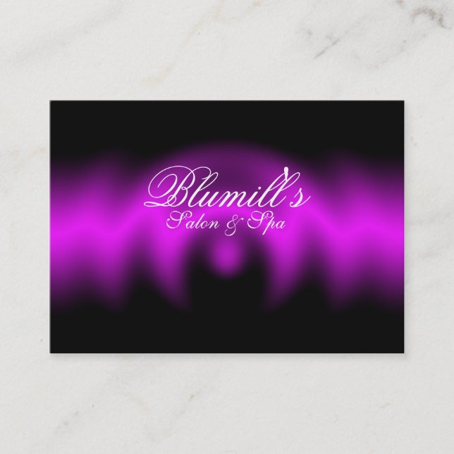 Massageterapisalong & Spavisitkort Visitkort (Framsida)