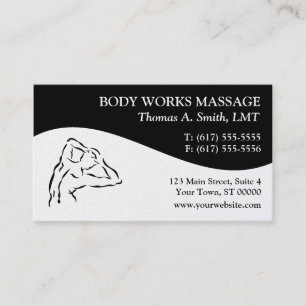 Massageterapivisitkortar Visitkort