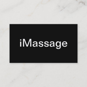 Massagevisitkort Visitkort