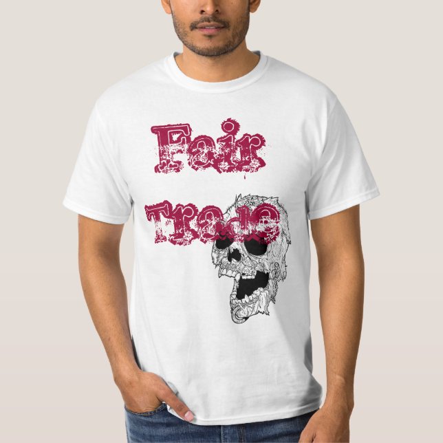 Mässahandelskalle/pistolT-tröja T Shirt (Framsida)