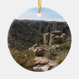 Massai Point vid Chiricahua National Monument Julgransprydnad Keramik
