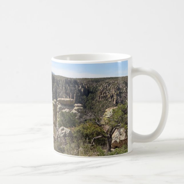 Massai Point vid Chiricahua National Monument Kaffemugg (Höger)