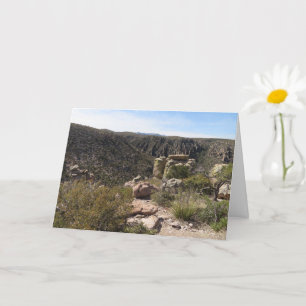Massai Point vid Chiricahua National Monument Kort