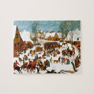 Massaker av oskyldigarna av Pieter Bruegel Pussel