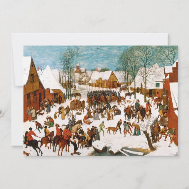 Massaker på innocent av Pieter Bruegel (Framsida)