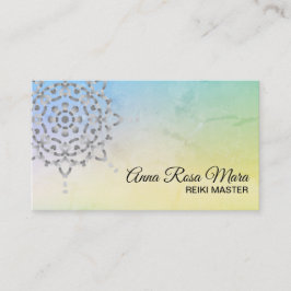 *~* Massaker på Yoga Energy Healer Reiki Meditatio Visitkort