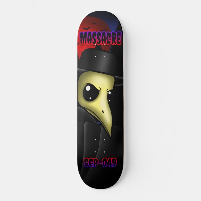 Massaker: Skateboard Deck Doktor (Framsida)