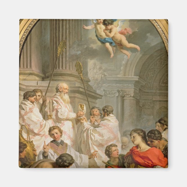 Massan av St. Basil (olja på canvas) Magnet (Framsidan)