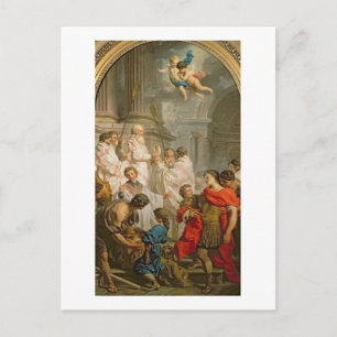 Massan av St. Basil (olja på canvas) Vykort