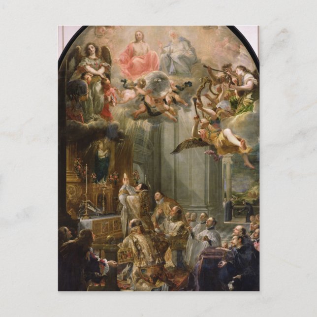 Massan för Trinitarianernas order, 1666 Vykort (Framsida)