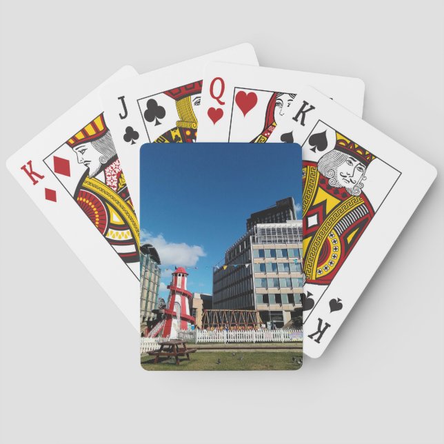 Mässan, stadscenter casinokort (Baksidan)