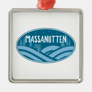 Massanutten Resort Virginia utomhus Julgransprydnad Metall