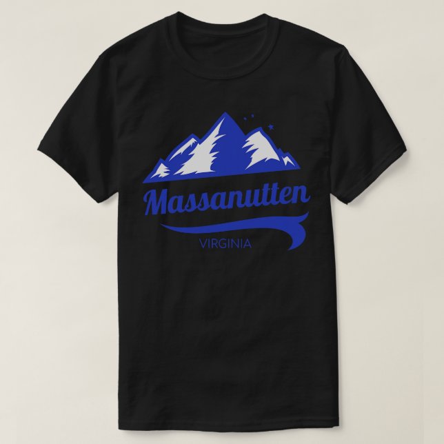 Massanutten ski Virginia 1 T Shirt (Design framsida)