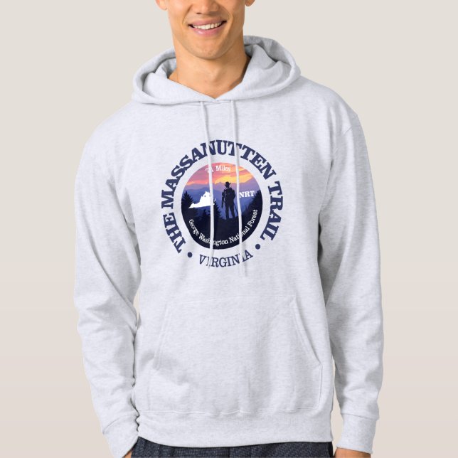 Massanutten Trail (rd2) Hoodie (Framsida)