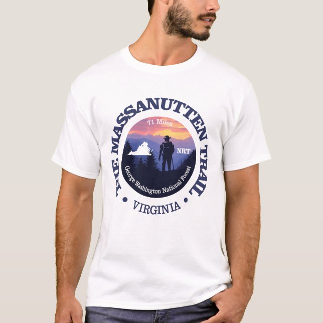 Massanutten Trail (rd2) T Shirt (Framsida)