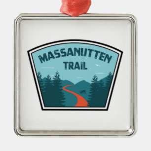 Massanutten Trail Virginia Julgransprydnad Metall