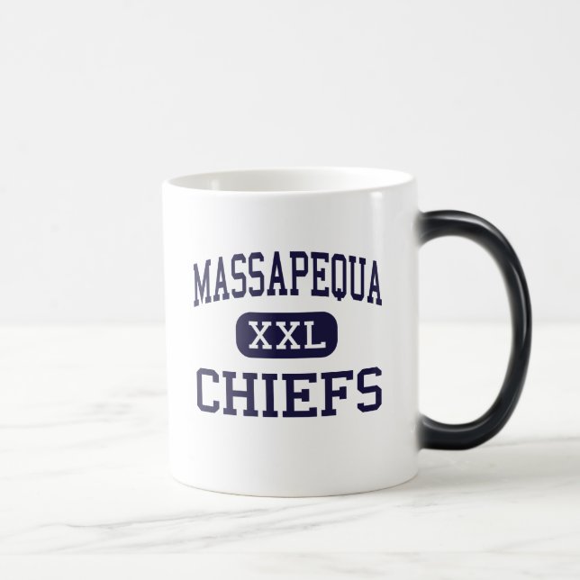 Massapequa - chefer - kick - Massapequa New York Magisk Mugg (Höger)