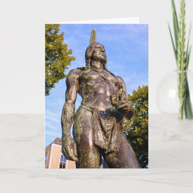 Massasoit - kort (Framsida)