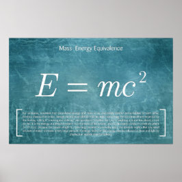Massenergi - Poster matematik